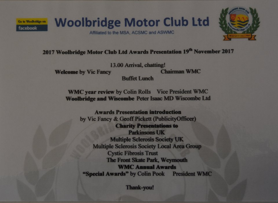 19-Nov-17 Woolbridge Annual Awards - Frampton